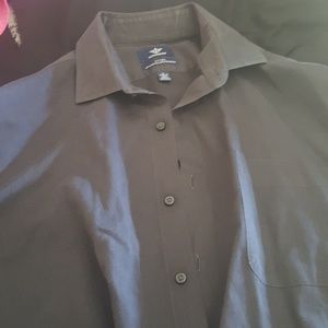 Men's long sleeve Dockers dress shirt fitted